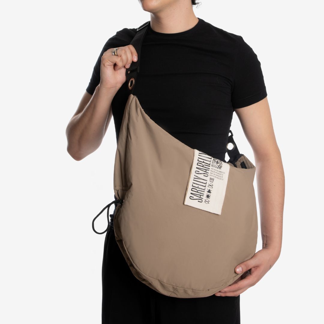 Beige con Cardio baby Bag Red