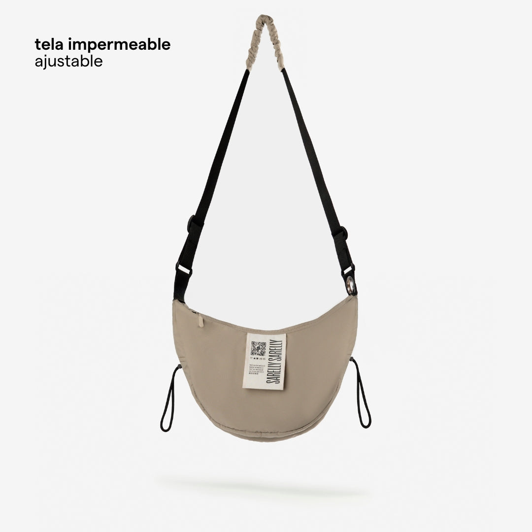 Beige con Cardio Baby Bag Red