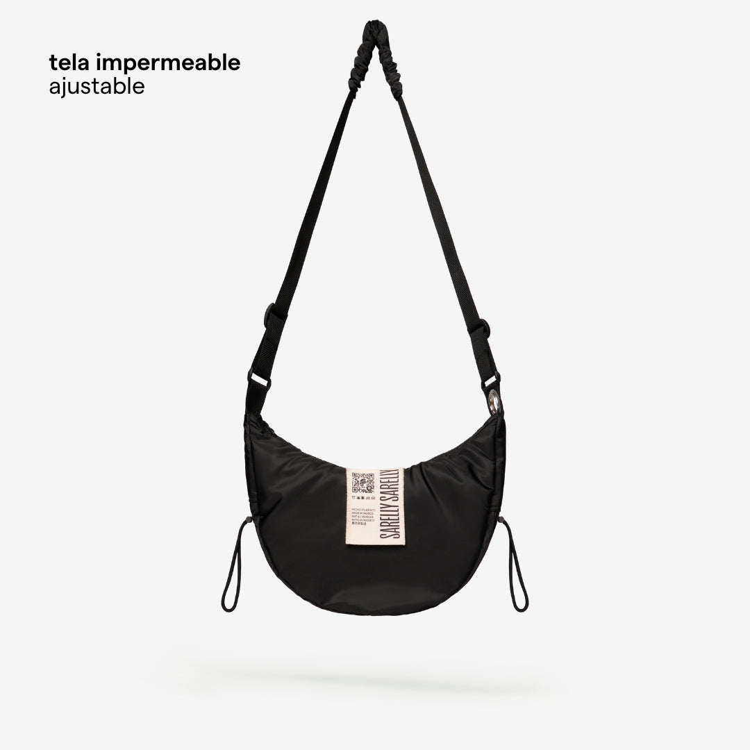 Black con Cardio Baby Bag Red