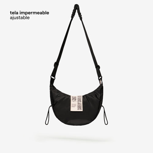 Black con Cardio Baby Bag Red