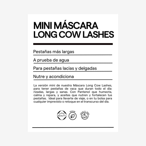 MINI MÁSCARA LONG COW LASHES