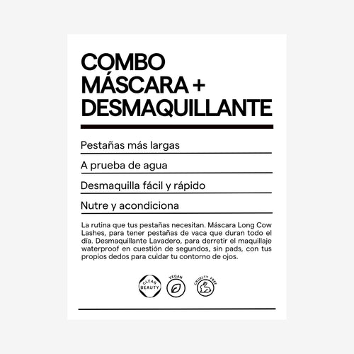 Máscara Alargadora y Desmaquillante