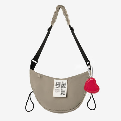 Beige con Cardio baby Bag Red