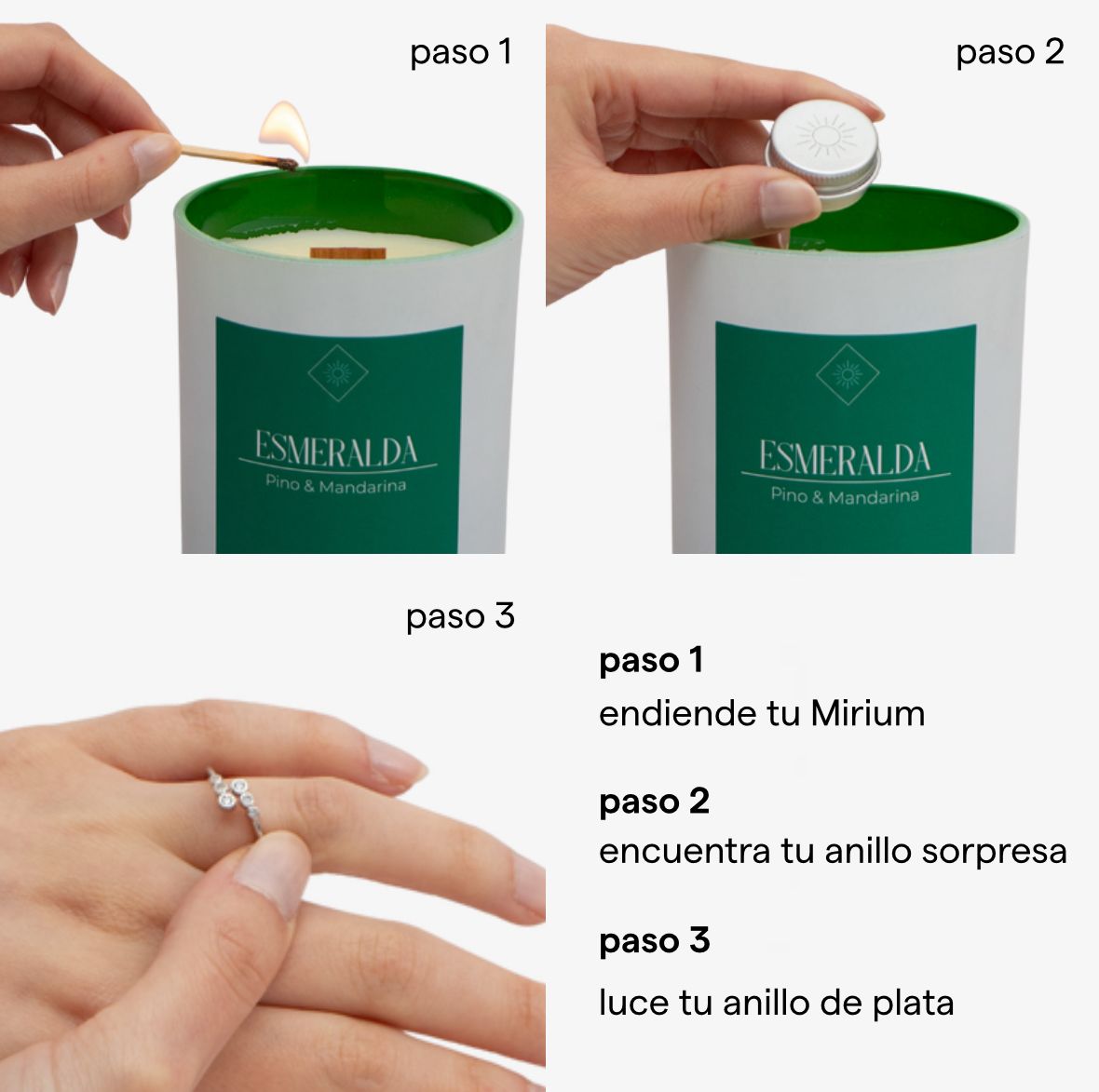 KIT MÁSCARA + VELA CON ANILLO SORPRESA