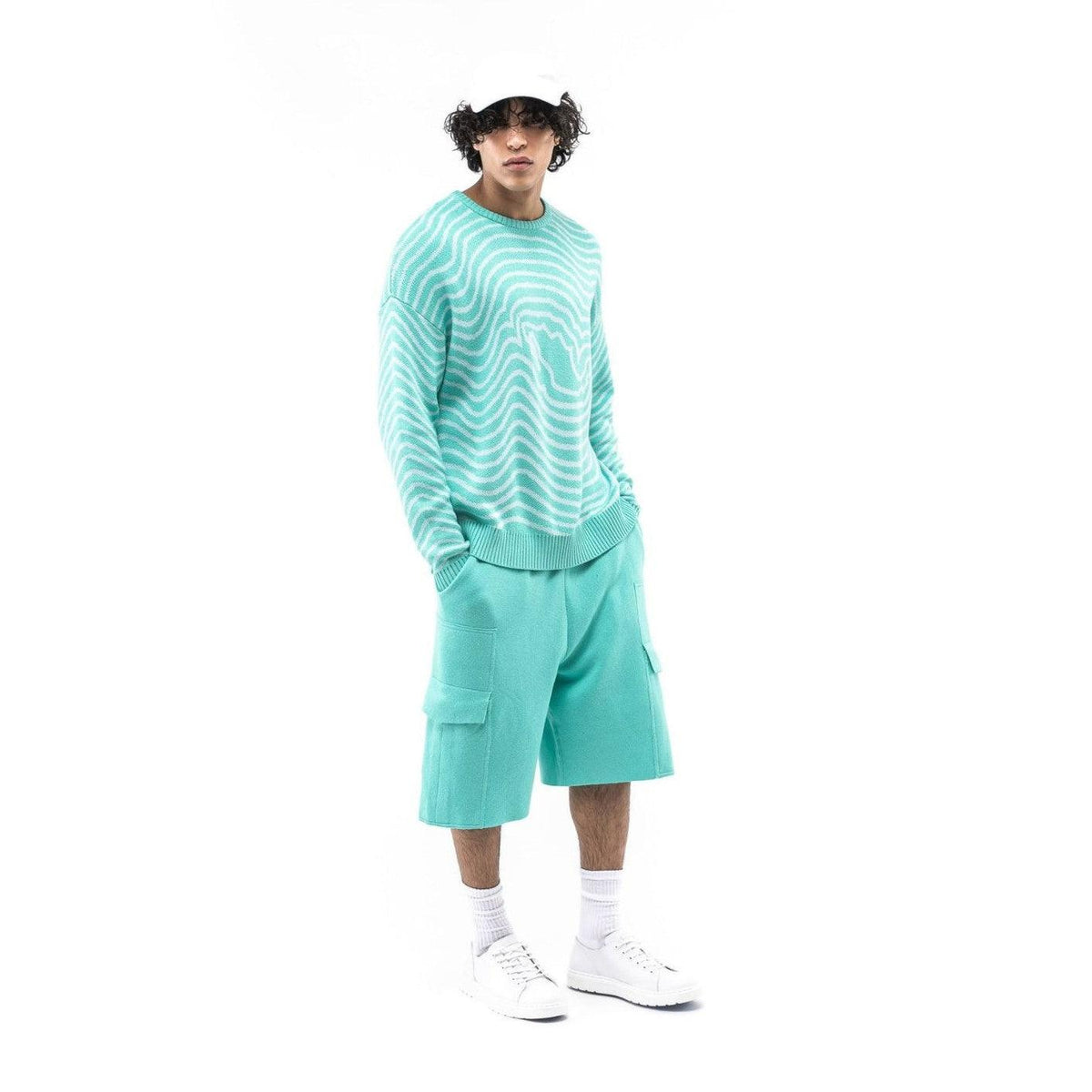 Knit Cargo Shorts La Nueva