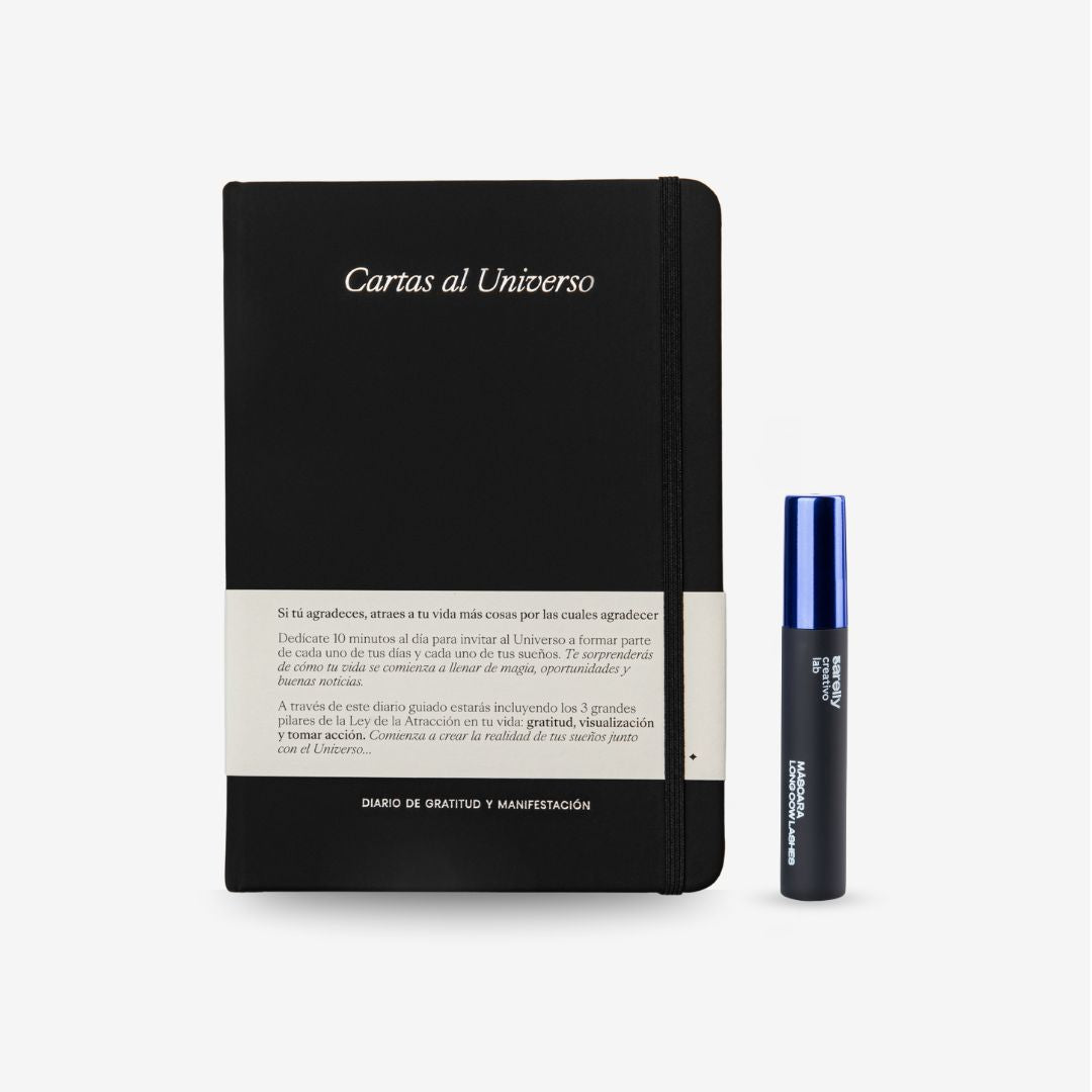 KIT DIARIO DE GRATITUD + MÁSCARA