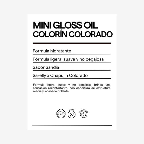 MINI GLOSS OIL COLORÍN COLORADO