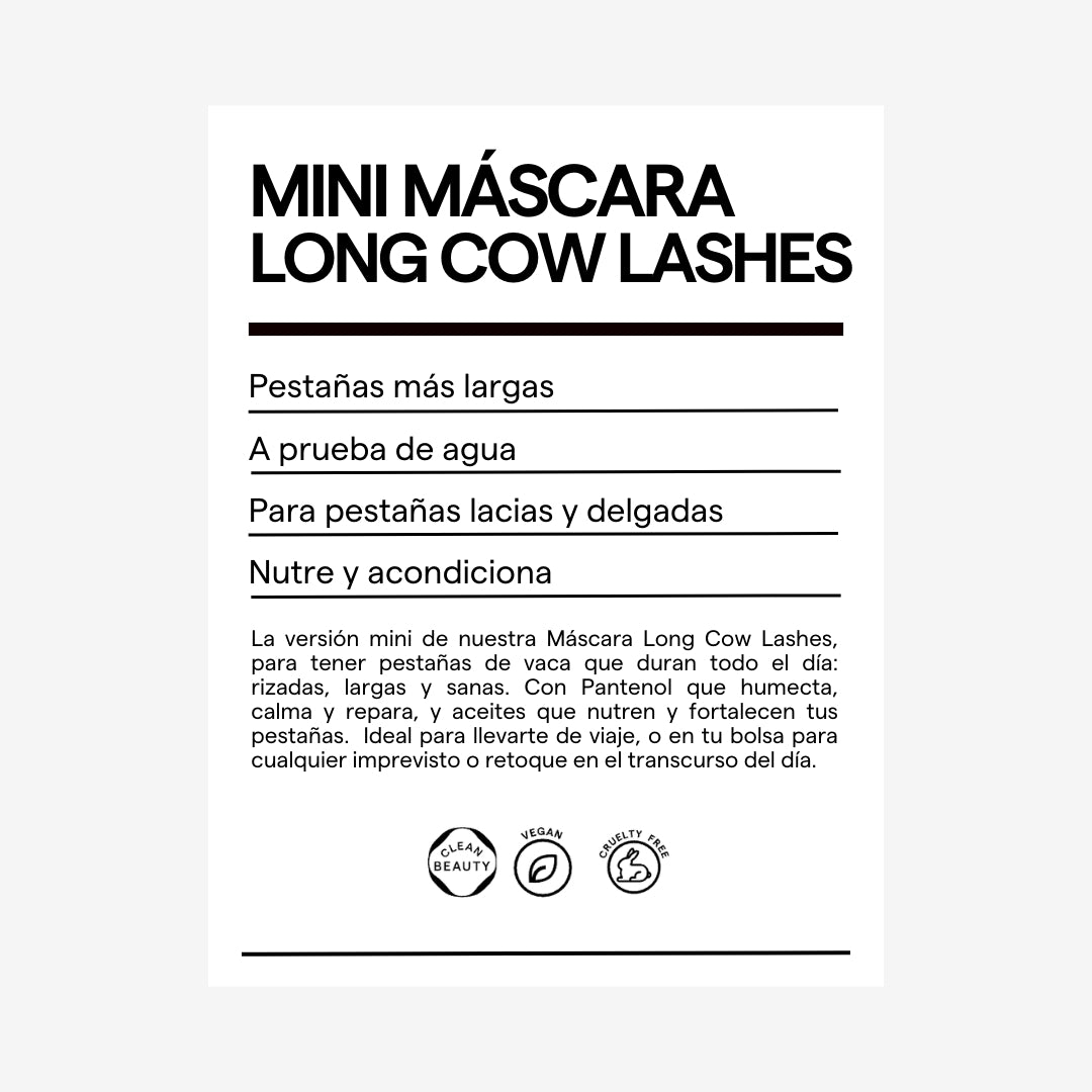 MINI MÁSCARA LONG COW LASHES