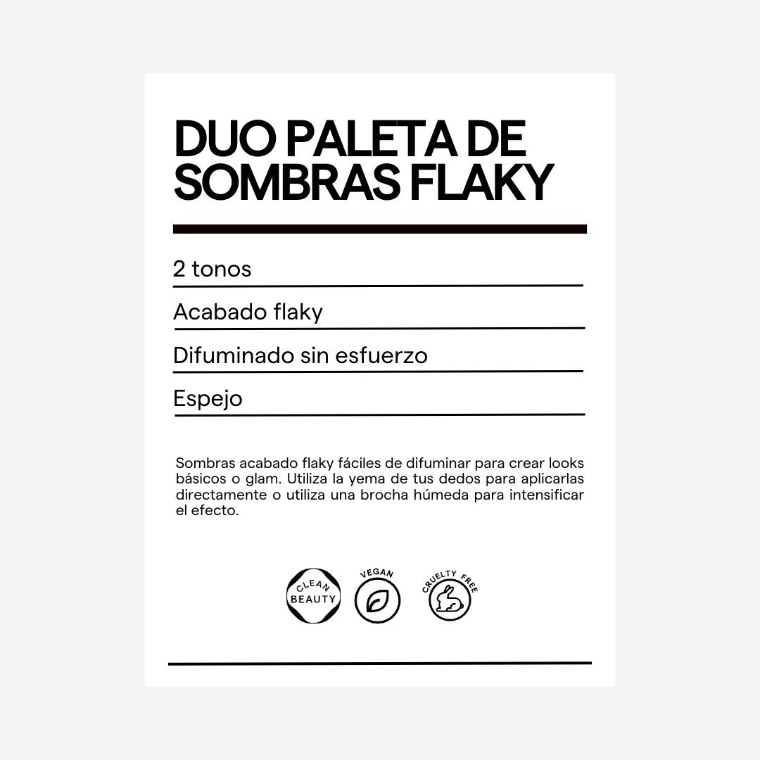 DUO PALETA DE SOMBRAS FLAKY