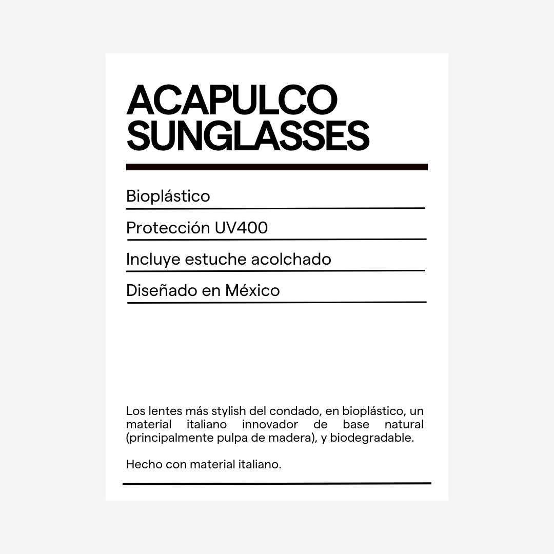 ACAPULCO SUNGLASSES
