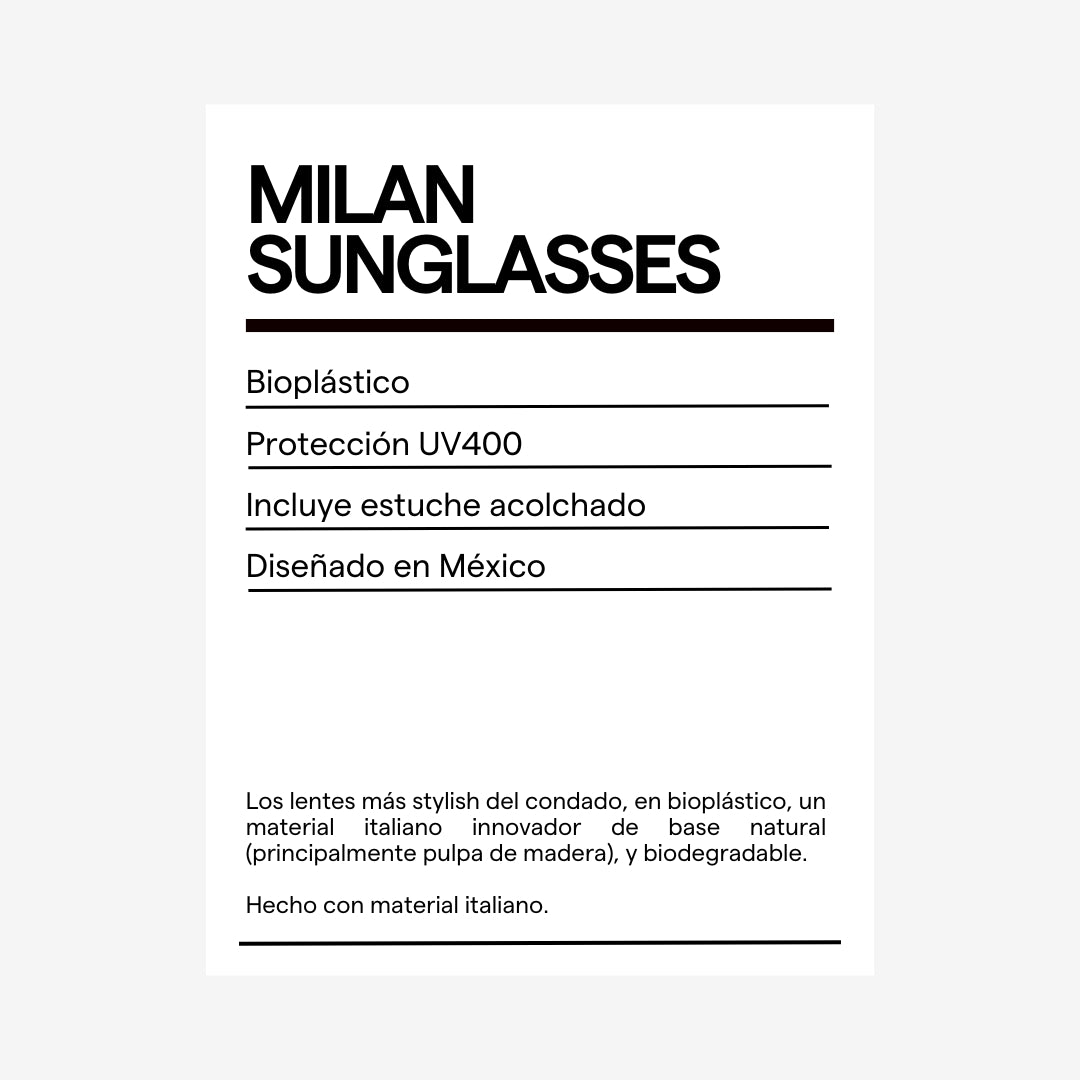 MILAN SUNGLASSES