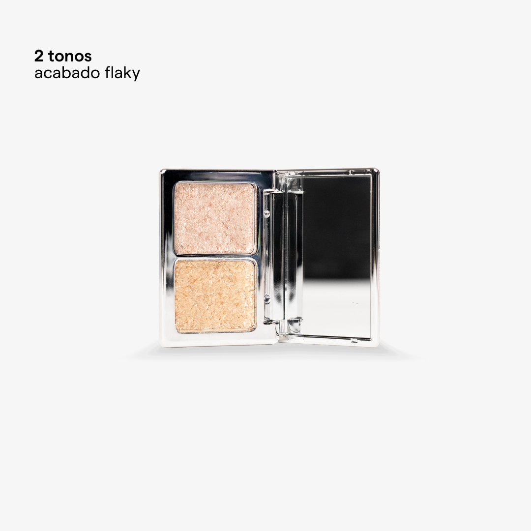 DUO PALETA DE SOMBRAS FLAKY