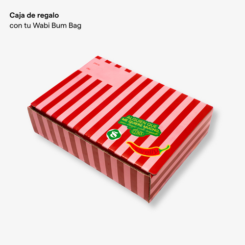 Beige con Cardio Baby Bag Red