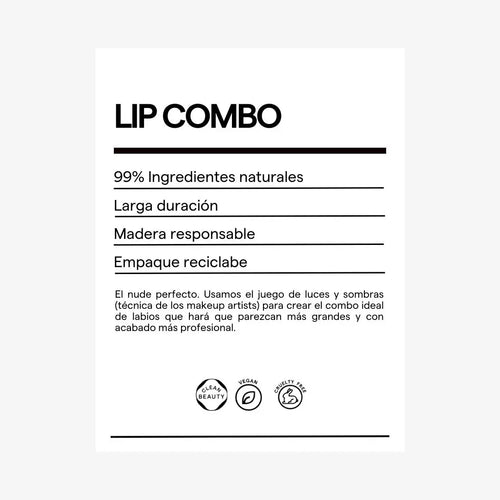 Telenovela Lipstick + Delineador labios (Tatemado)