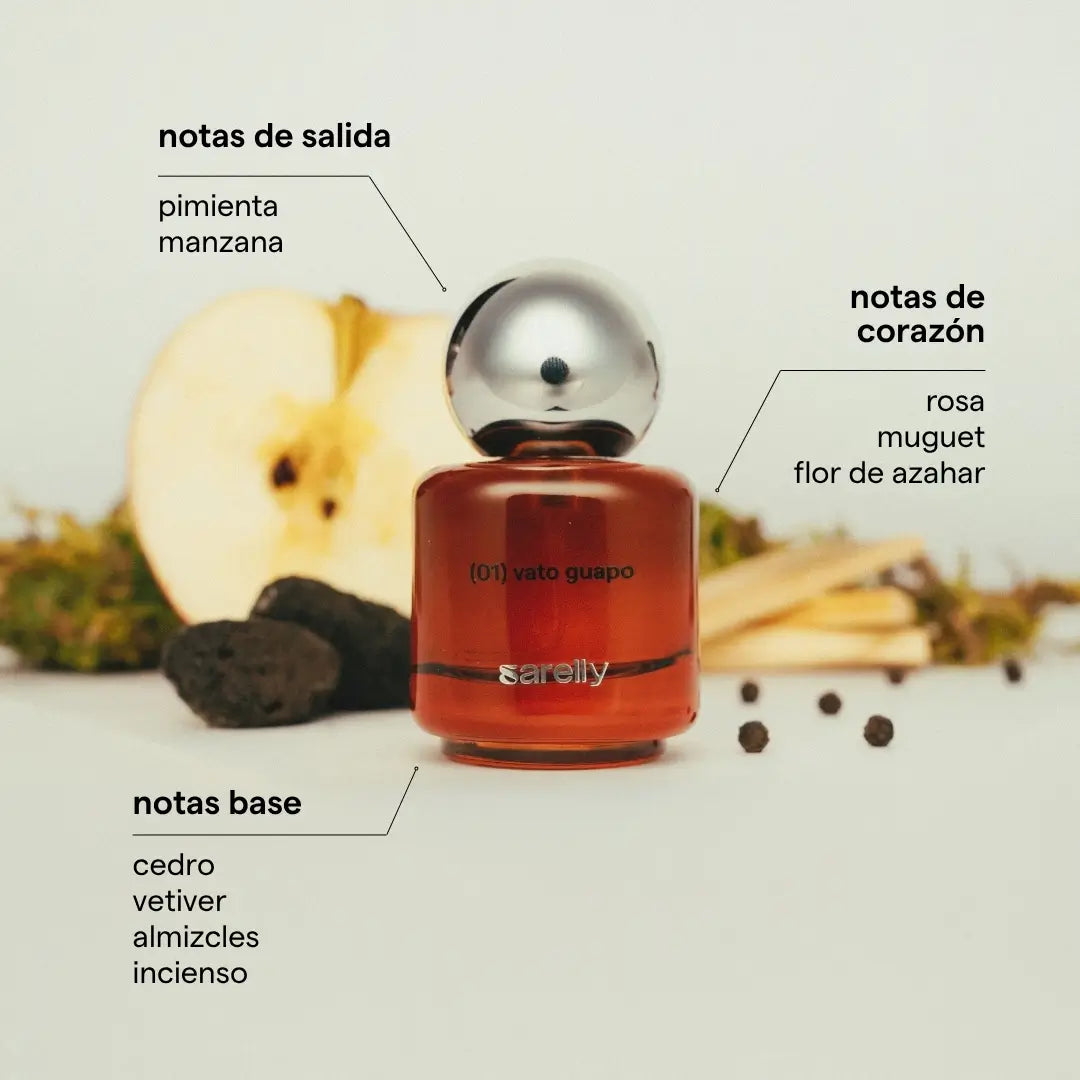 perfume + estuche
