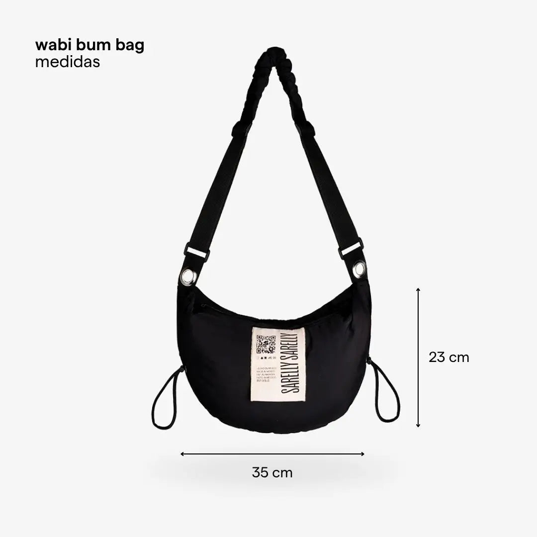 Black con Cardio Baby Bag Red