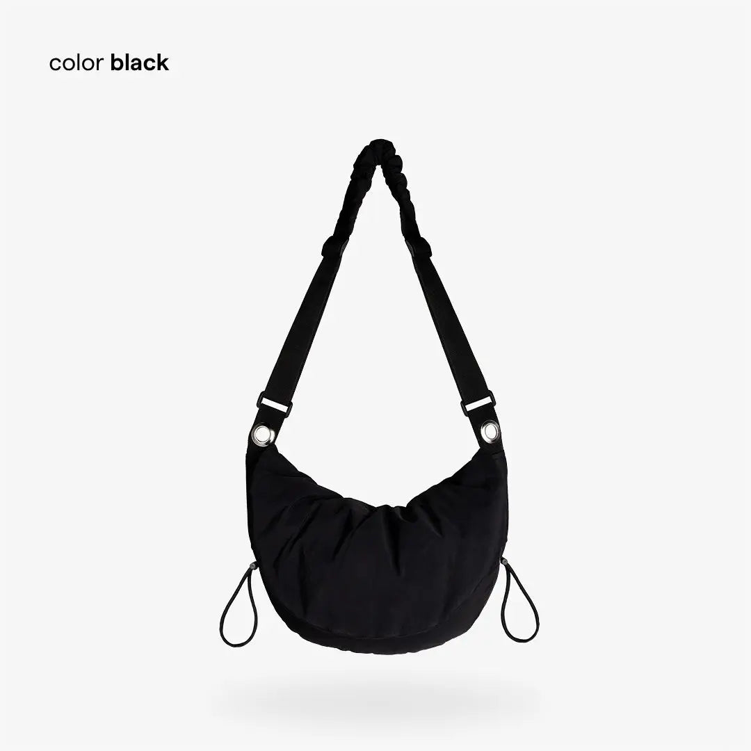 Black con Cardio Baby Bag Red